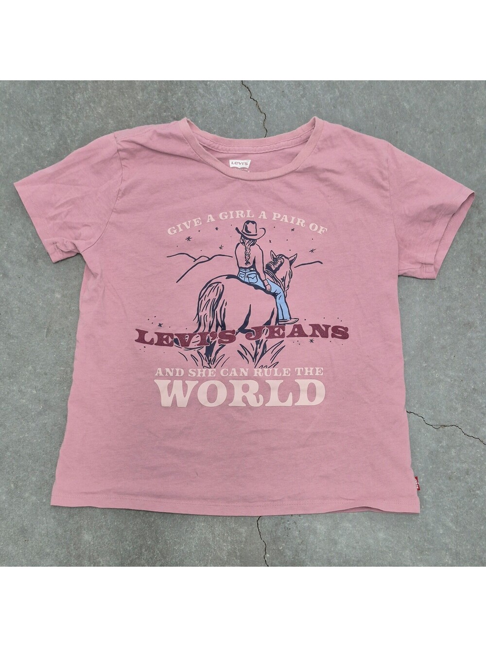 Levi's Jeans Cowgirl T Shirt